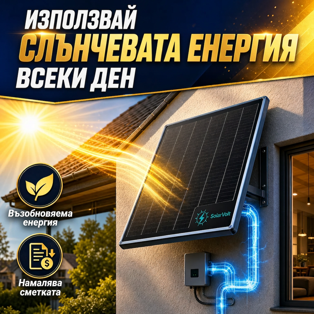SolarVolt™ – Фотоволтаичен Соларен Панел