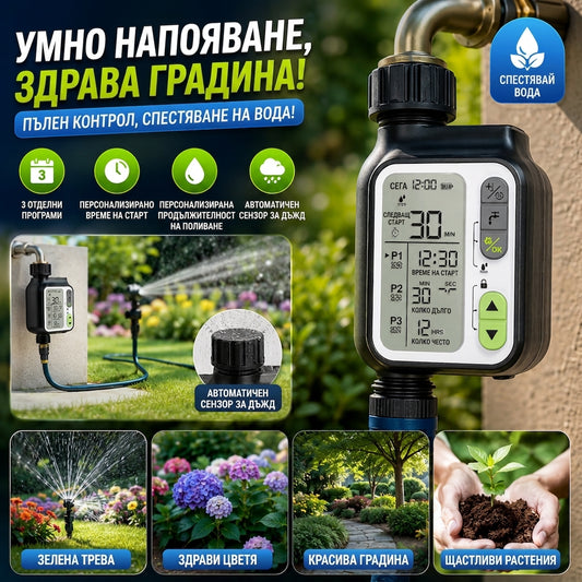 Интелигентен Таймер За Поливане AquaTimer™