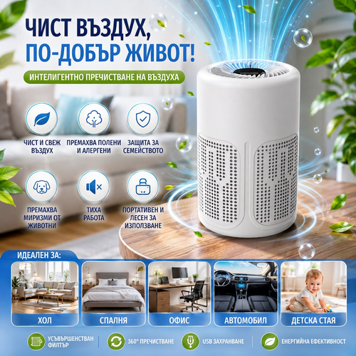 Интелигентен Пречиствател За Въздух AirPure™