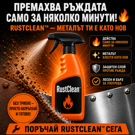 Спрей За Премахване На Ръжда RustClean™