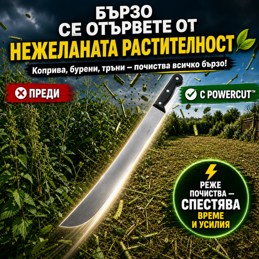 Професионален Стоманен Инструмент За Градината – PowerCut™