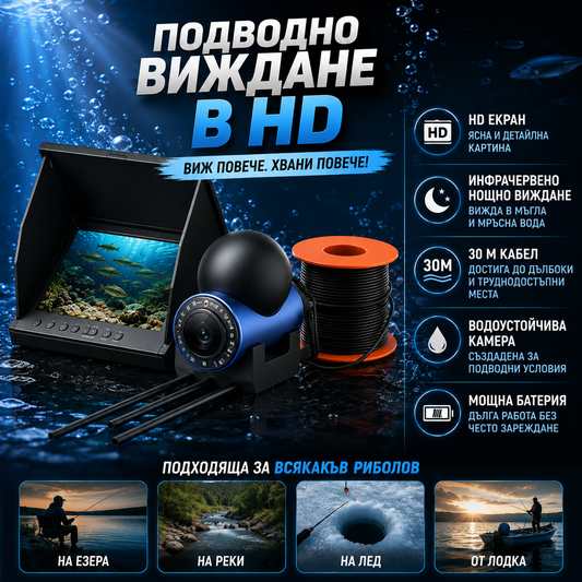 Подводна HD Камера За Риболов FishVision™