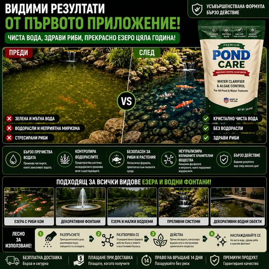 Разтвор За Чиста Вода PondCrystal™