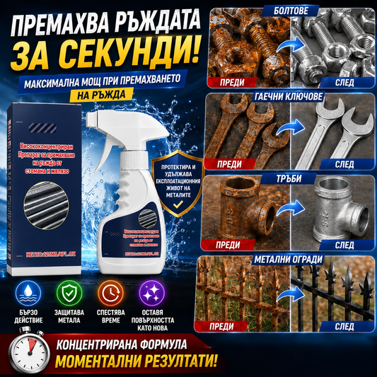 Разтвор Против Ръжда MetalFix™