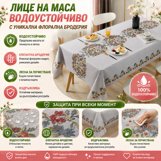 Водоустойчива Покривка FlowerElegance™