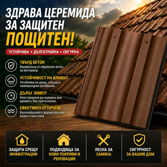 Бетонна Керемида RoofFix™