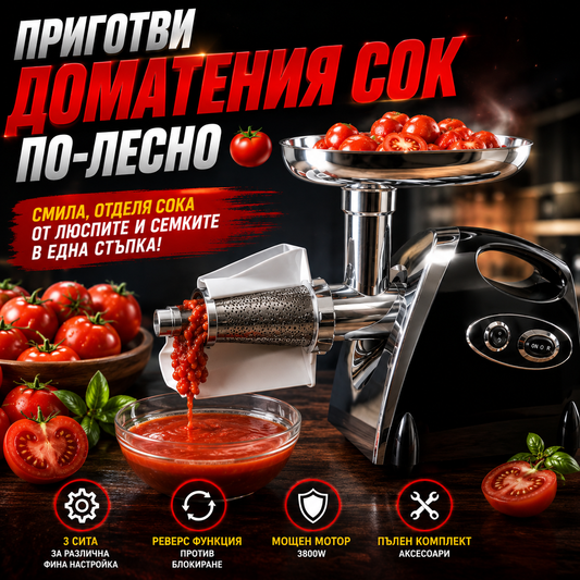 Автоматична Машина За Домати TomatoPress™