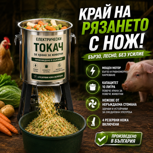Електрическа Резачка За Храна FeedCut™