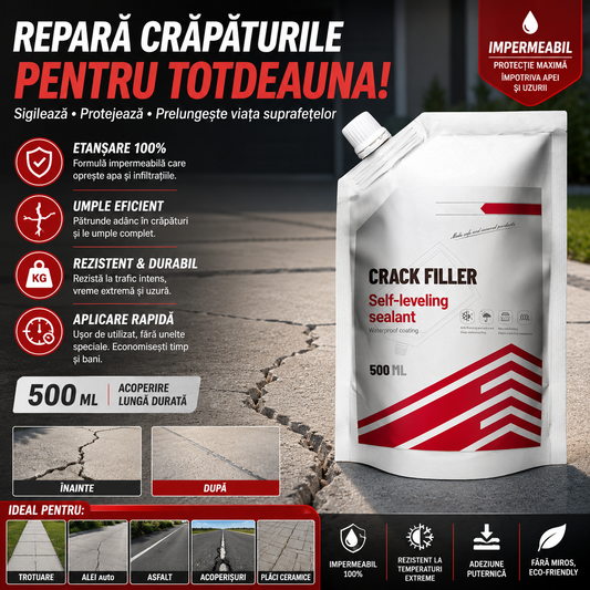 Решение За Пукнатини В Бетон CrackFix™