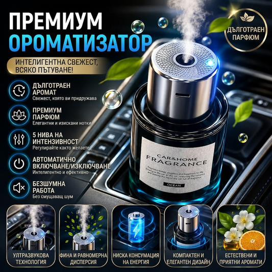 Премиум Ароматизатор За Кола AromaDrive™