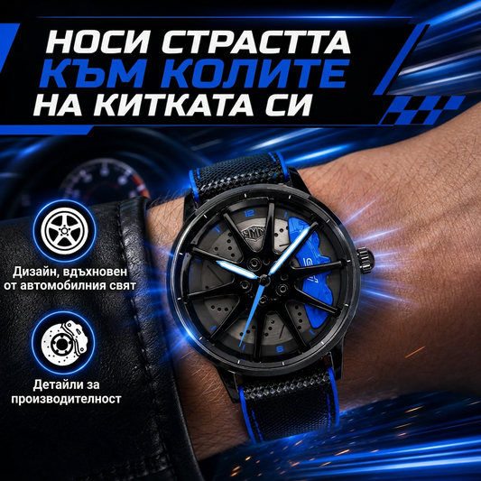 RimMaster™ – Часовник, Вдъхновен От Автомобилни Джанти